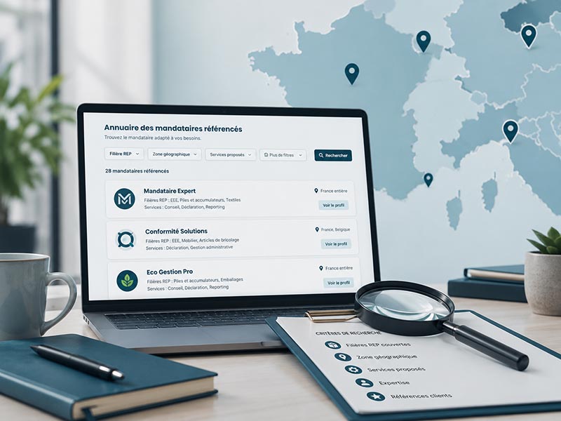 Annuaire des mandataires REP